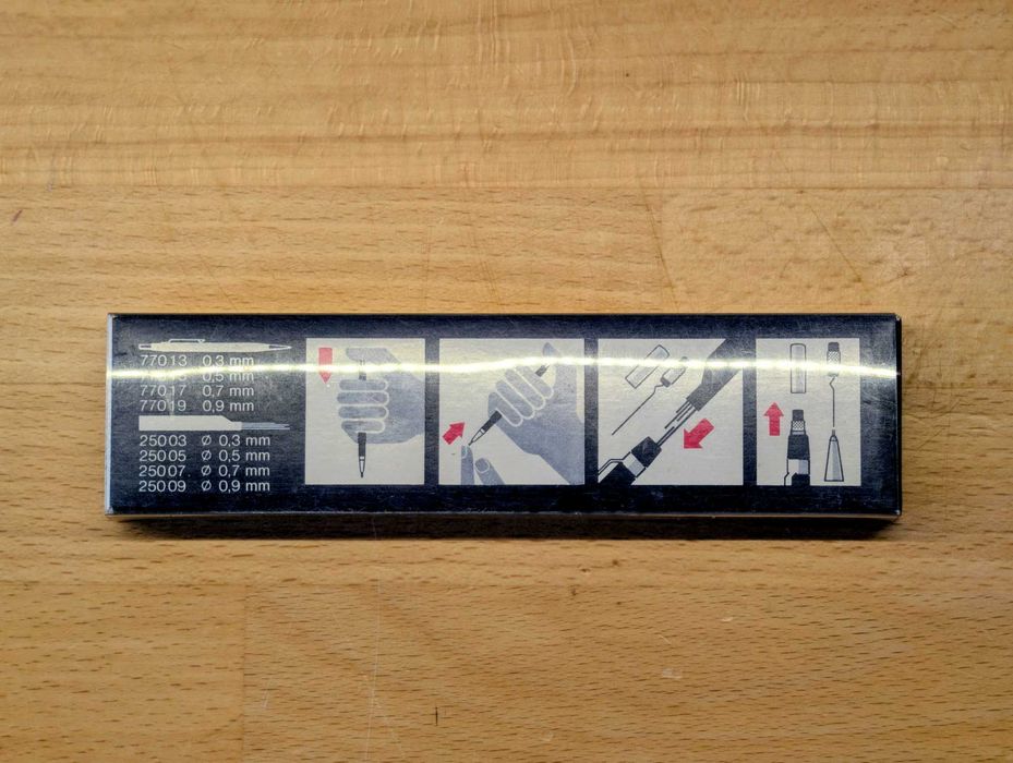 Staedtler Mars Micrograph F 77019 0,9 mm – NOS, fabrycznie zapakowany (lata 80.)