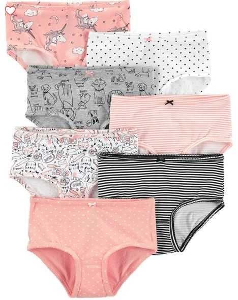 Великі набори трусиків CARTERS для дівчат. Розміри від 2х до 14років.
