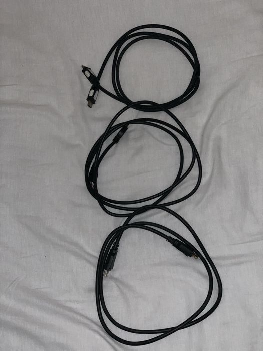 Cabos HDMI e Display Port