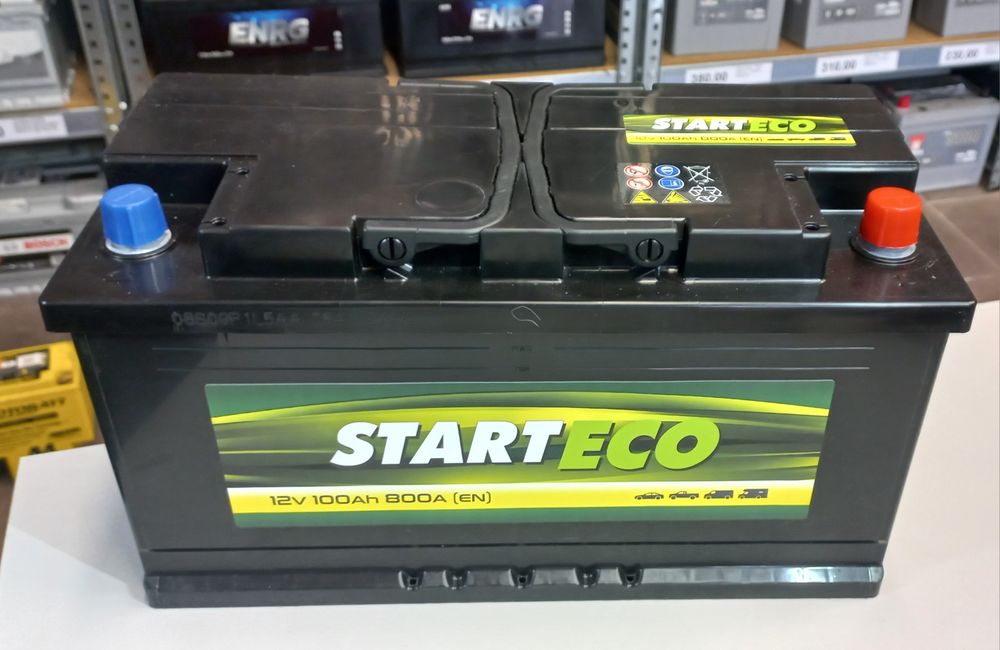 Akumulator Start ECO 12V 100AH 800A nowy