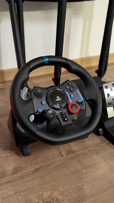 Playseat Challenge + Logitech G29 (руль, педалі, коробка та ручник)