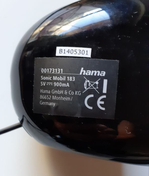 Colunas Hama 5V  900mA