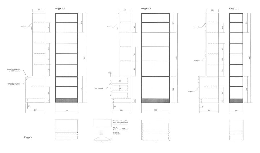 Meble do pokoju młodzieżowego