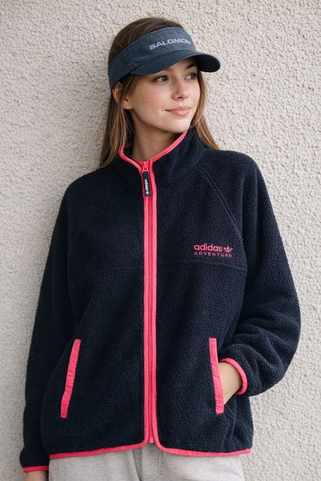 Adidas шерпа теді Adidas жіноче пальто Adidas куртка жіноча вітровка