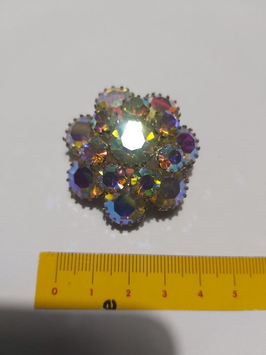 Vintage broszka z czasów PRL