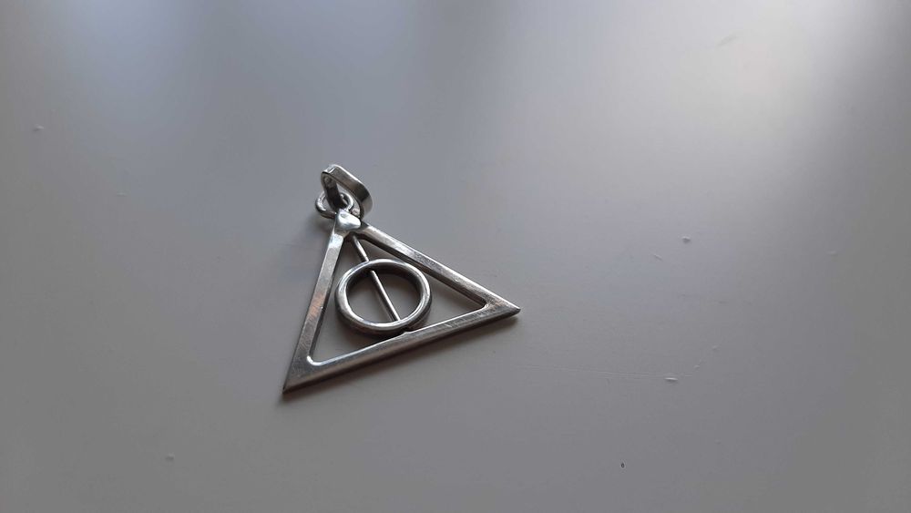 Wisiorek Insygnia Śmierci Harry Potter Srebro 925