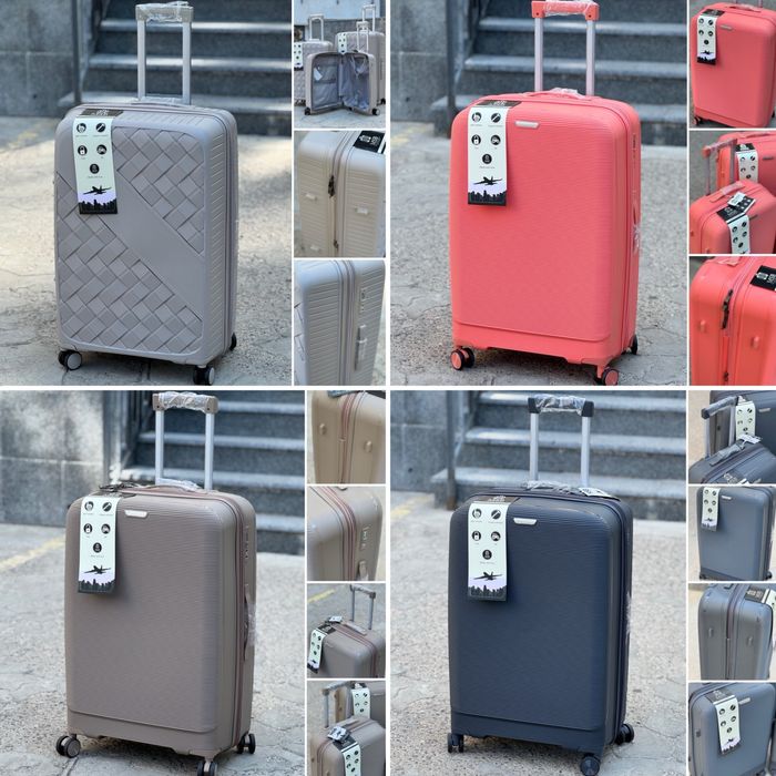 Полипропилен!Чемодан Турция на колесах,валіза,сумка на колесах,дорожна