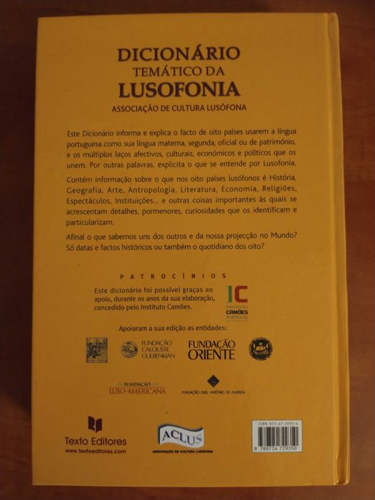 Dicionário Temático da Lusofonia