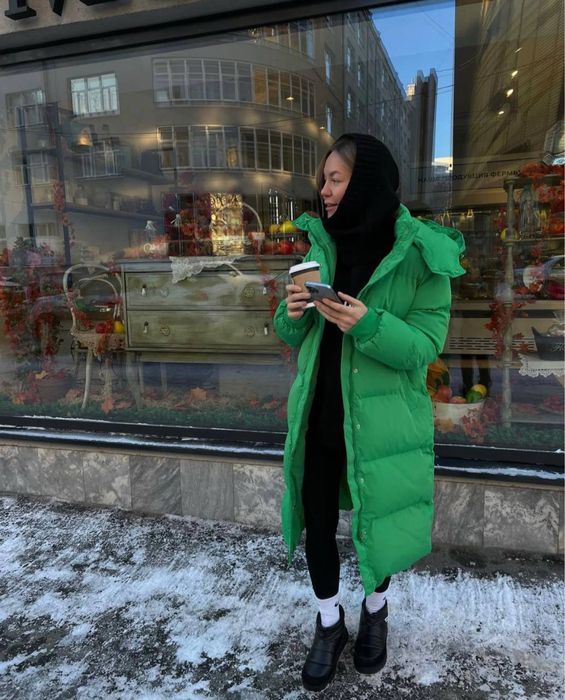 Женская зимняя куртка с капюшоном/Жіноча зимова куртка з капюшоном JF