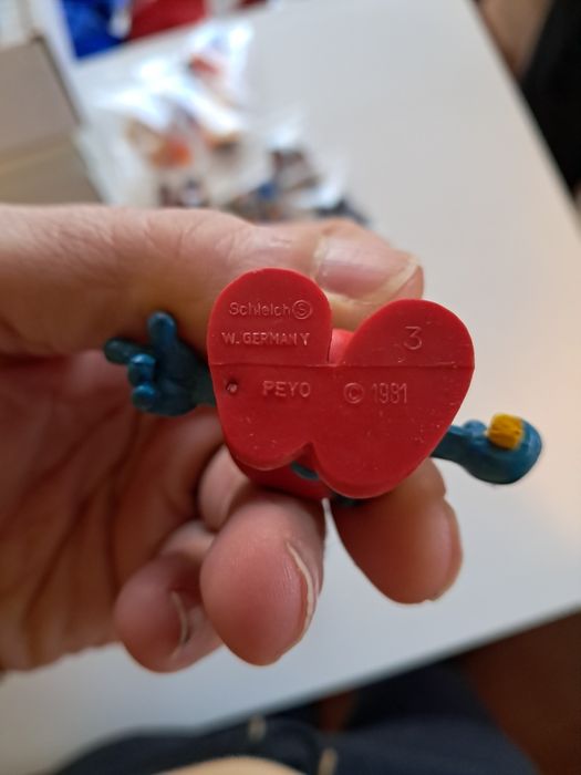 Figurine Schtroumpf Peyo par Schleich 1981