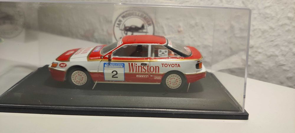 Toyata Celica 1:43 nowy model dla kolekcjonera Rajdowka