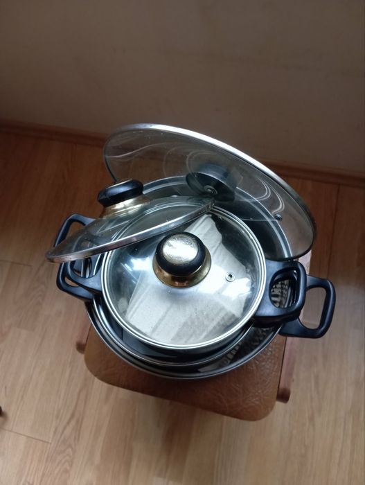 Набор кострюль из нержавейки