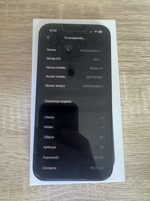 Iphone 13 128gb 86%
