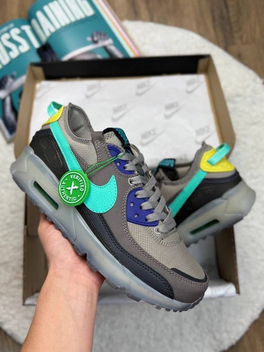 ТОП! Nike Air Max 90 Terrascape Beige Black Mint 39 - 45 найк аір макс