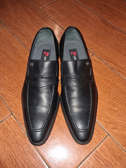 Кожаные мужские туфли / лоферы Pierre Cardin (размер 40)новые