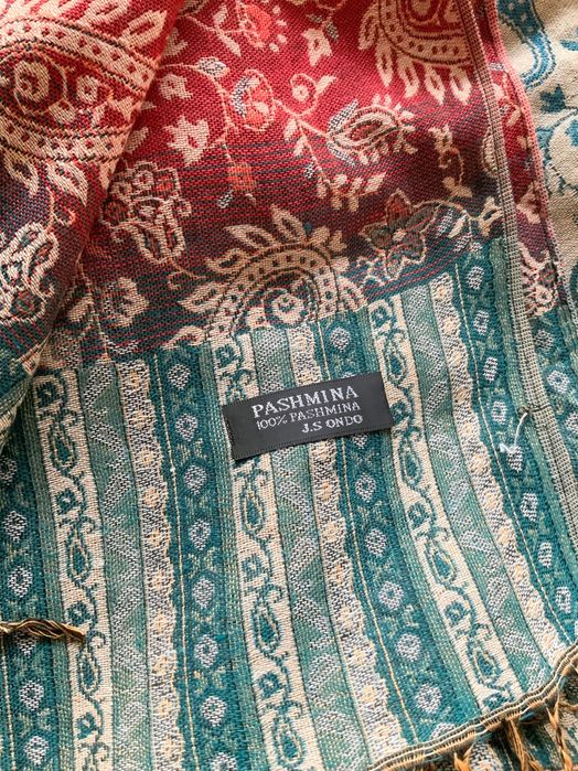 Pashmina colorida nova