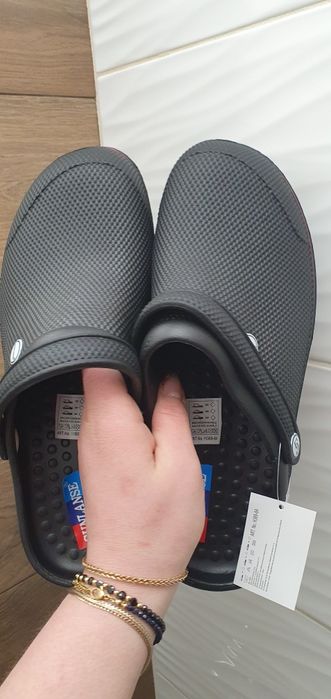Klapki laczki krokodylki bez dziurek 43 a'la crocsy są też 42,41 45 46