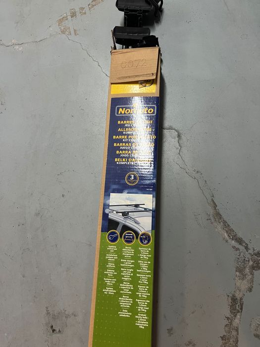 Suportes bicicleta com barras de tejadilho