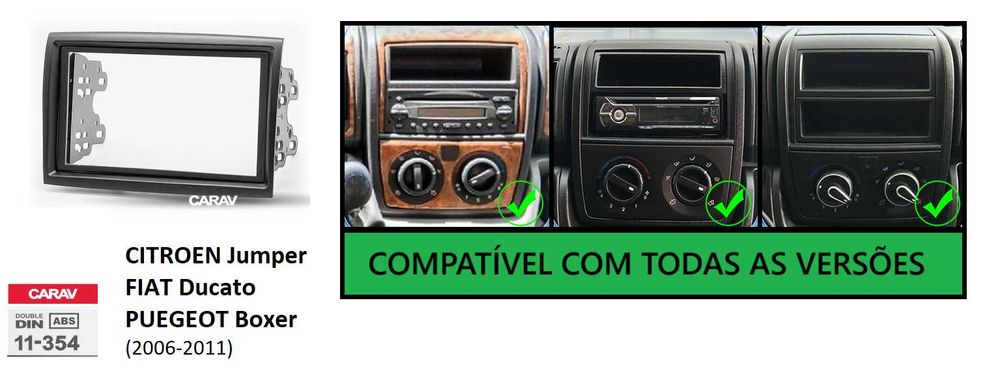 Rádio 2DIN FIAT Ducato • Peugeot Boxer • Citroen Jumper • Android GPS