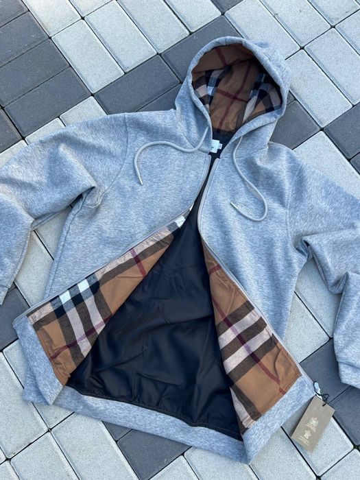 ‼️БЕЗ ПЕРЕДОПЛАТ‼️Зіп Худі Burberry /худак/зіпка/барбері