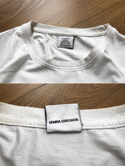 Футболка Vetements біла, розмір XL