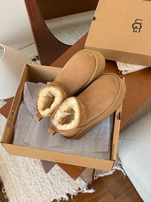 UGG Classic Ultra Mini Platform Boot Chestnut R.39