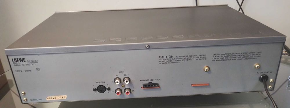 LOEWE SC-3650 Magnetofon kasetowy