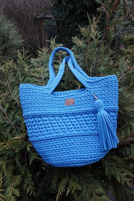 Torebki ze sznurka  handmade