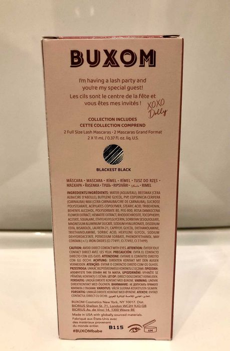 BUXOM - Duo de Máscaras de Pestanas Lash Party