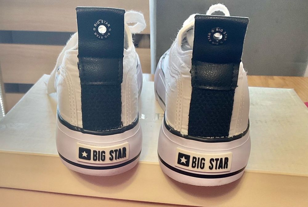 Big Star - trampy kremowe rozm. 37