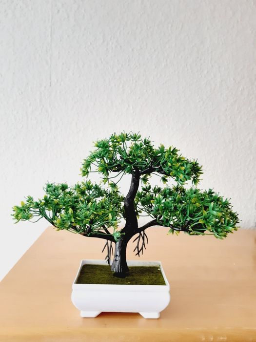 Bonsai 25x20 drzewko Zen nowoczesna dekoracja szczcia sztuczny kwiat  Warszawa rdmiecie  OLX.pl