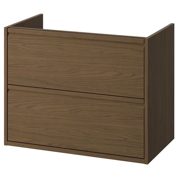 IKEA ÄNGSJÖN – szafka umywalkowa 80x48x63 cm, brązowy dąb – NOWA