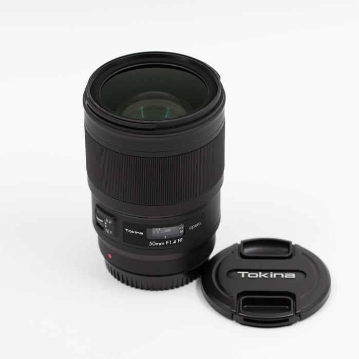 Tokina 50mm F1.4 FF para Canon EF - Nova
