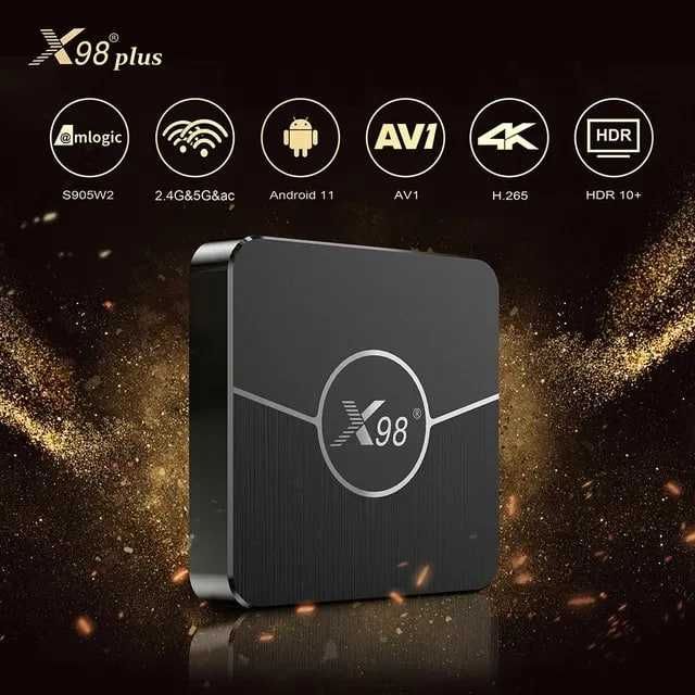 Box Android 11 X98 Plus 4Gb+32Gb Amlogic S905W2 AV164729625242113122
