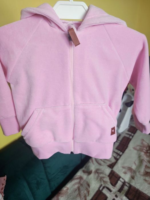 Dres welurowy r.74