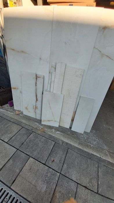 Płytka gresowa,Ambra Blanka mat