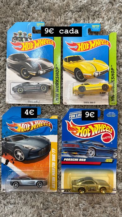 Hot Wheels - carrinhos