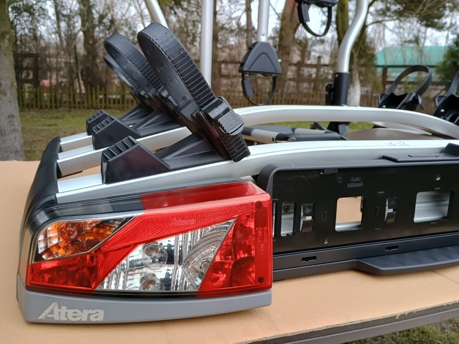 Bagażnik rowerowy na hak Atera Strada Evo 3 odsuwany 66 kg e-bike bus