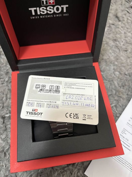 Tissot PRX 40mm Azul Quartz Blue Fatura E Caixa