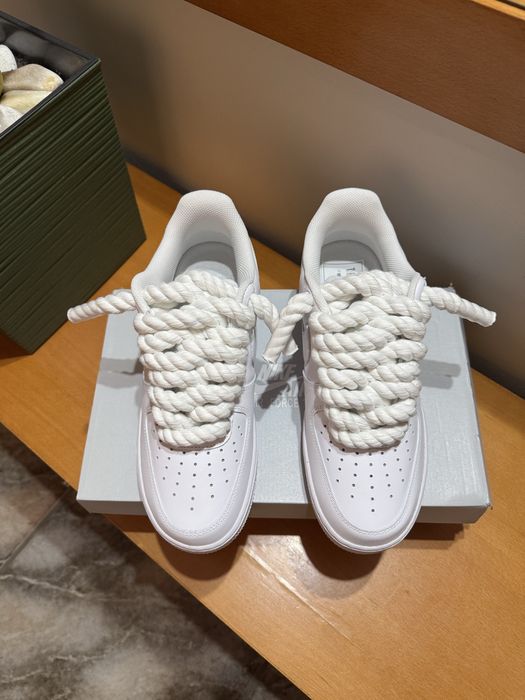 Air Force 1 White Rope Laces(Todos os tamanhos)