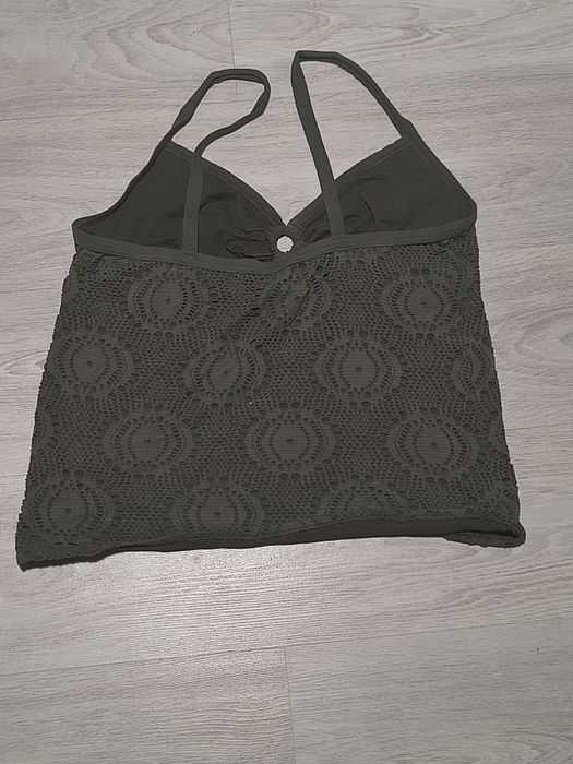 Zielone tankini na ramiączkach