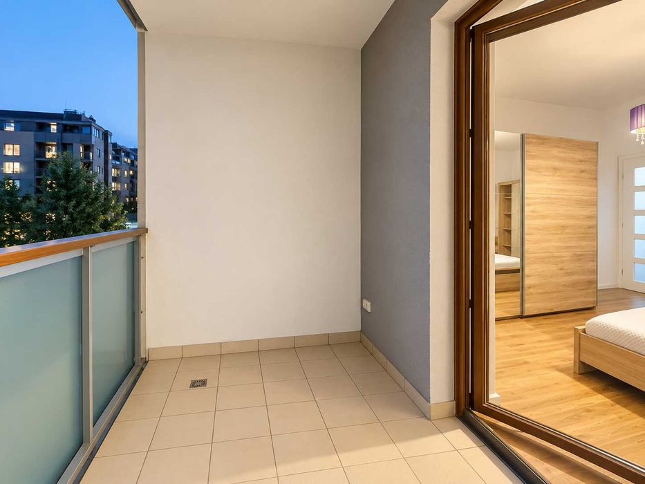 Garaż | 2 pokoje 53 m² | 2 balkony | CH Arkadia