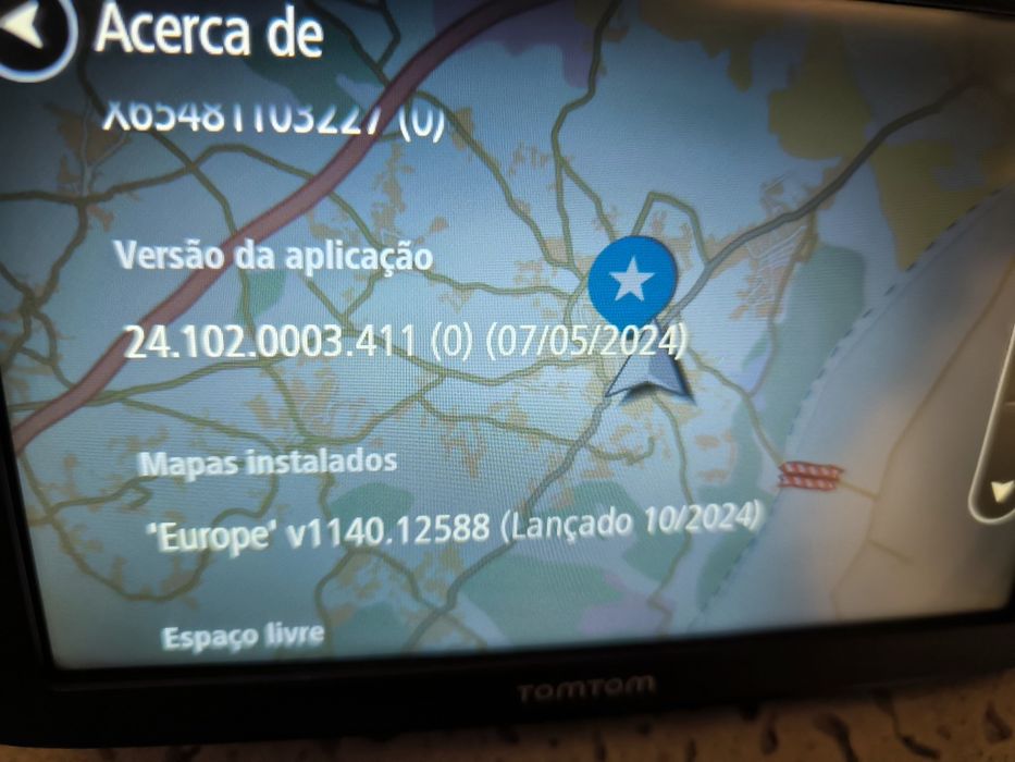 GPS Profissional TOMTOM CLASSIC 6 Europa em estado novo