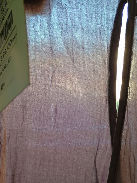 Zara trafaluc sukienka letnia jedwab S/M fioletowa
