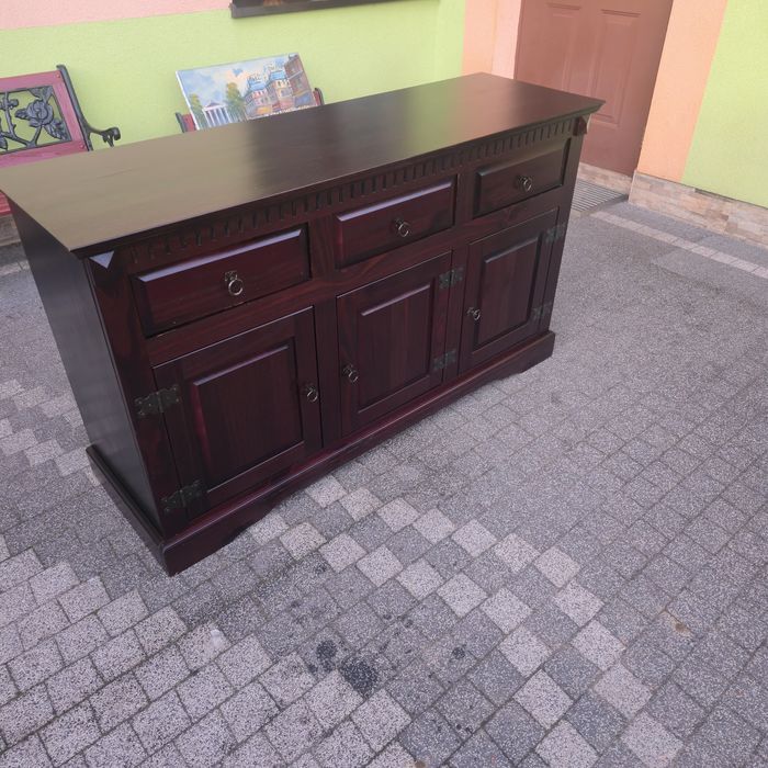 Komoda kolonialne lite drewno