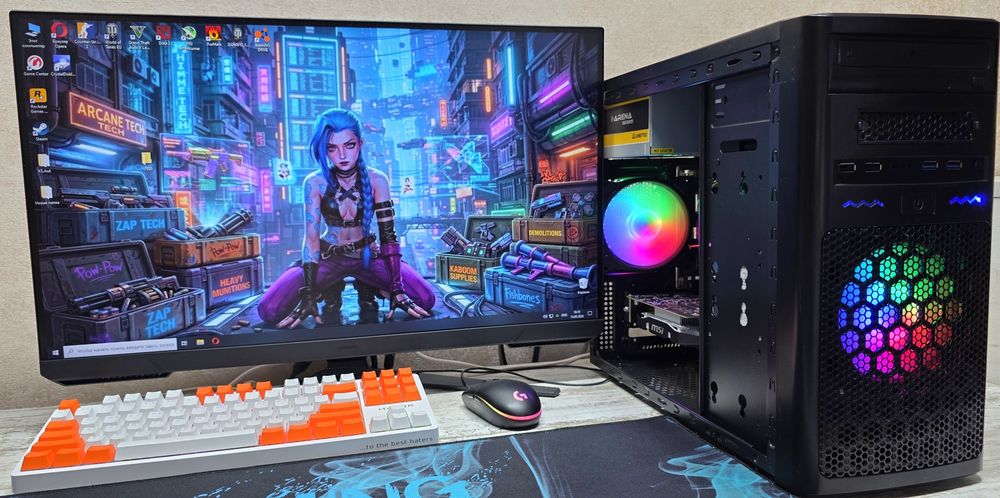 И ровой ПК  i5 RUST cs2 GTAV dota wot fortnite BMG fs gtx1050