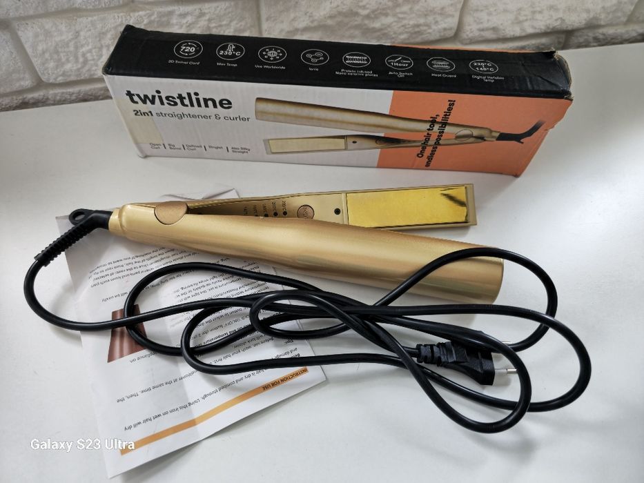 Prostownica I lokówka 2 w1 Twistline