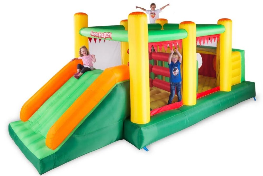 Dmuchaniec zamek tor przeszkód zjeżdżalnia