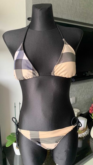 Bikini Burberry duża kratka