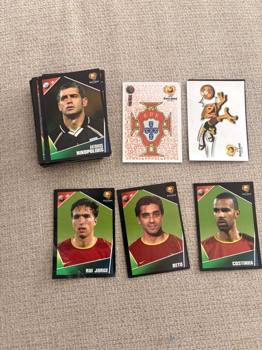 Cromos euro 2004 - Troca